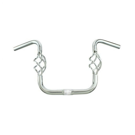 Lowrider Classic 13" Cage Bike Handlebar, 25.4mm Chrome
