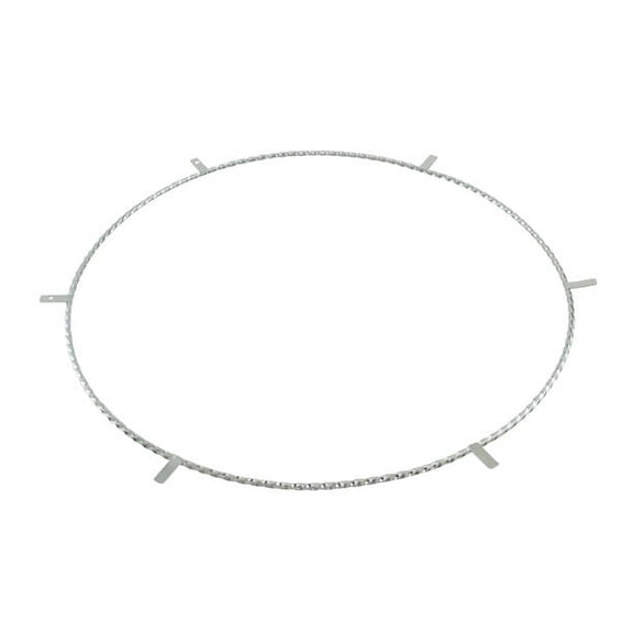 Lowrider Classic 16" Square Twisted Bike Wheel Rim Trim Chrome