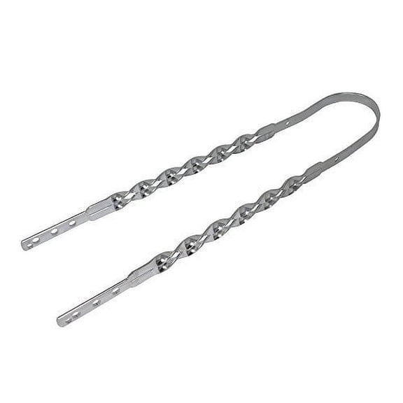 OG Lowrider Classic 20" Double Flat Twisted Lowrider Sissy Bar Chrome