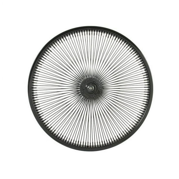 Lowrider Classic 20" Steel Front Wheel 144 Spoke Black