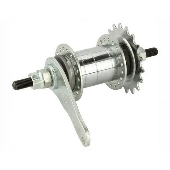 Hub Coaster 36h 105g Chrome. Bike wheel part bicycle hub, bike hub, lowrider, beach cruiser, chopper, mountain limo, stretch