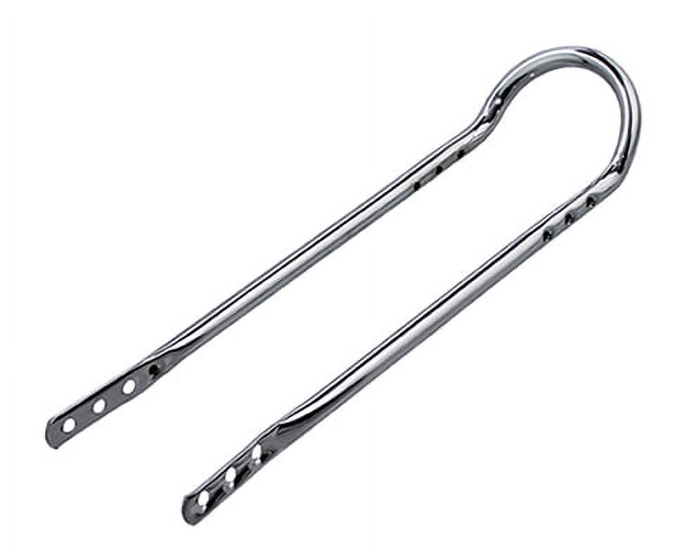 F&R Lowrider Square Twisted Cage Short Back Chrome Sissybar For Chopper/Cruiser