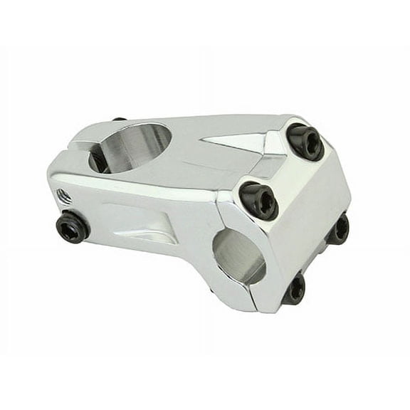 Lowrider Silver Alloy Bike Stem 28.6/22.2mm 7326 50mm. Bike Part for Cruiser, BMX, Trike, Bicycle Parts