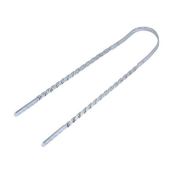 Lowrider Triple Flat Twist Sissy BAR Chrome 232824 Bike Part, Bicycle Part, Bike Accessory, Bicycle Accessory