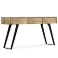 thumbnail image 1 of Simpli Home Lowry SOLID MANGO WOOD 60 inch Wide Modern Industrial Console Sofa Table in Natural, 1 of 7