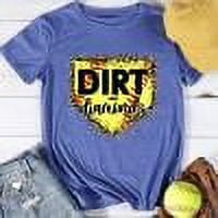 I'm a Dirt and Diamonds kind of Mom - Baseball - Softball - Shirt