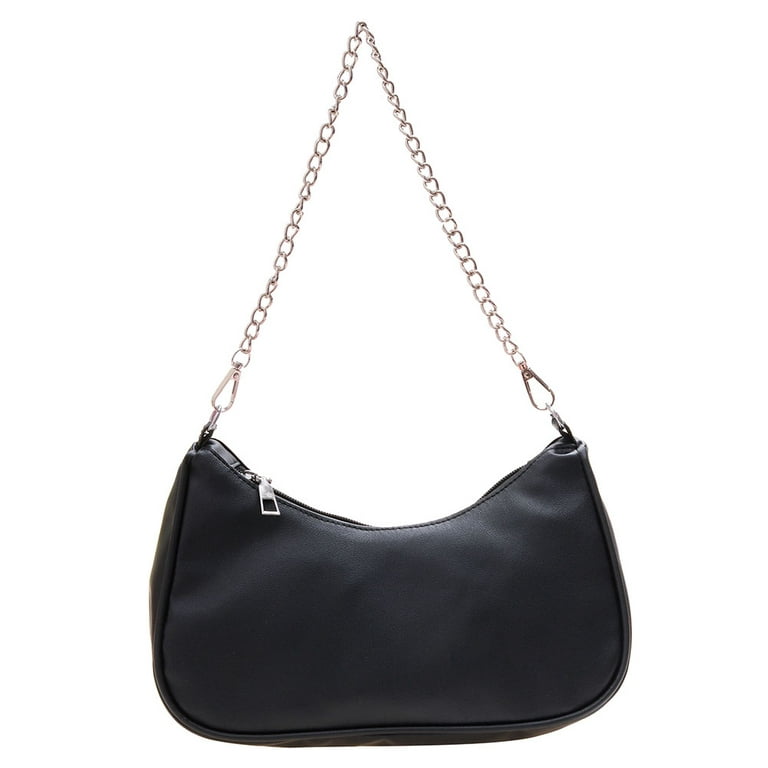 LoyGkgas New Elegant Women Pure Mini Shoulder Bags Leather Chain