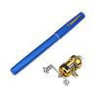 LoyGkgas New Portable Telescopic Mini Fishing Pole Pen Shape