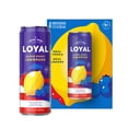 thumbnail image 1 of Loyal 9 Mixed Berry Lemonade Vodka Cocktail, 4-PACK (4 x 12 fl oz), 9% ABV, 1 of 7