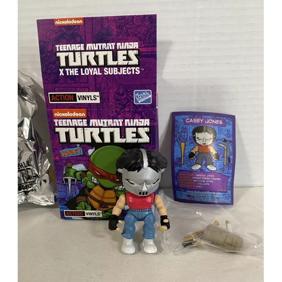 Loyal Subjects Action Vinyls Teenage Mutant Ninja Turtles Casey Jones wave 1