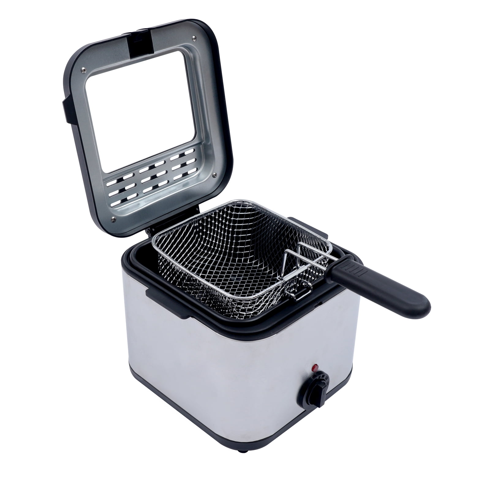 Loyalheartdy 110V Electric Deep Fryer Stainless Steel Fries Chicken