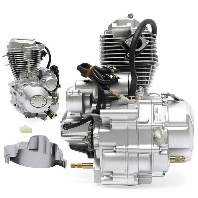 Loyalheartdy 4Stroke 200cc/250cc Vertical Motorcycle Engine, ATV Engine Assembly, Manual 5