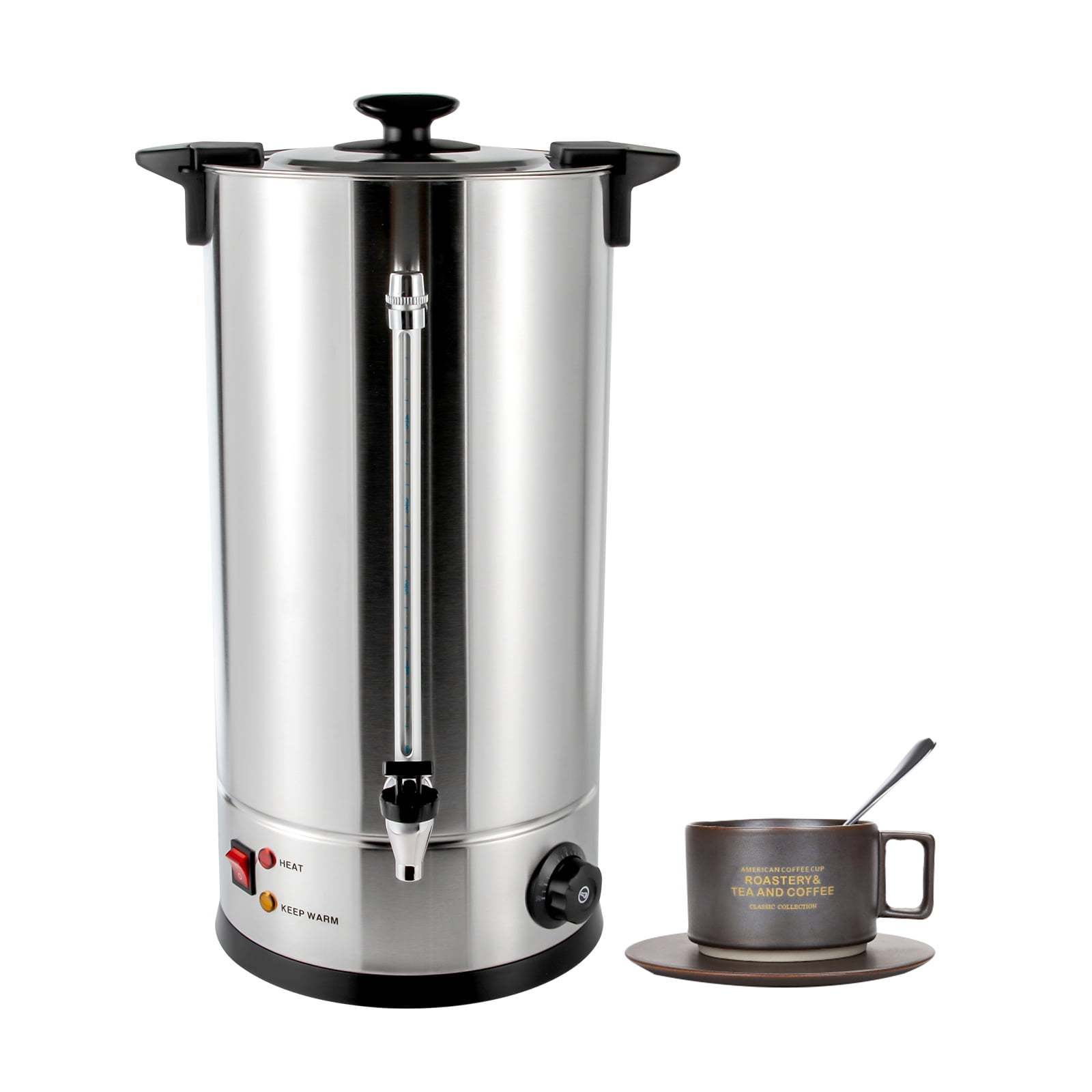 Loyalheartdy 8L/2.11gal Commercial Coffee Urn Machine Large Stainless