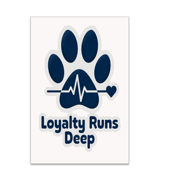 Loyalty Runs Deep Art Print - Pet Parent - 13x19 Poster Print