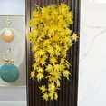 thumbnail image 1 of Loyerfyivos 39 Inch Fall Maple Leaf Fake Hanging Plants Wall Decor Artificial Maple Leaves Vines Thanksgiving Hanging Decorations Plastic Ivy Plant for Autumn Harvest Garden Patio Porch Home Decor, 1 of 6