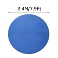 thumbnail image 1 of Loyerfyivos 8ft Round Pool Cover Dust Protector Cover for 8 Foot Round Frame Pools Cover for Round Inflatable-Pool Cover Protector with Drawstring Hot Tub Spa Pool Blanket Dustproof, 1 of 8