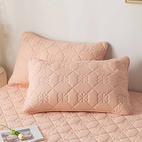 Loyerfyivos Memory Foam Pillows for Hot Sleepers Set of 2 Pack,Cooling Adjustable Bed Pillows for Side,Cooling and Supportive Pillows,Neck Pillows for Sleeping,Back Stomach Sleepe(20*30in, Rose Gold)