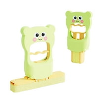 Loyerfyivos Mini Foldable Desktop Mop, 2025 Portable Cleaning Sponge Mop for Small Spaces, Self Squeeze Mini Mops for Bathroom, Kitchen, Countertops, Glass, One Hand Squeeze Handle (Green)