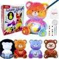 thumbnail image 1 of Loyerfyivos Paint Your Own Bear Lamp Kit, Art Supplies Bear Painting Kit for Kids 6-12, Arts and Crafts for Kids Ages 8-12, Bear Toy Girls Boys Halloween Birthday Christmas Gifts, 1 of 8