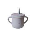 thumbnail image 1 of Loyerfyivos Silicone Cups With Straw Feeding Cups With 2 Handles And For Infants Random Designss For Drinks And Snacks, 1 of 5