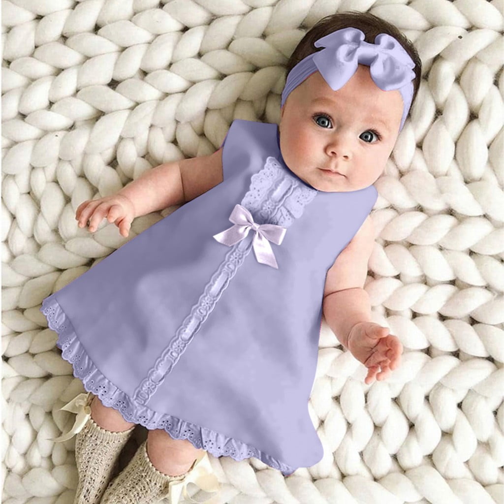 Simple Sewing Pattern for a Baby Girl's Dress - Sew Crafty Me