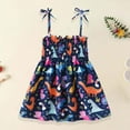 thumbnail image 1 of LoyisViDion Baby Girls Dress Summer Toddler Baby Girls Sleeveless Sling Dress Graphic Print Children'S Clothing Multicolor 2-3 Years, 1 of 9