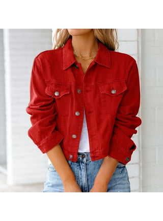 Ladies Business Suit Jacket Big Red Suit Jacket European Station Long-Sleeved  Spring and Autumn Top - China Suits and Clothing price