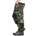 thumbnail image 1 of UTTOASFAY Men Pants Men'S Plus Size Pure Cotton Thick Camouflage Multi-Pocket Wear-Resistant Overalls Trousers Clearance, 1 of 6