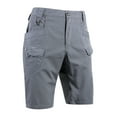 thumbnail image 1 of UTTOASFAY Mens Pants Men's Shorts Classic Twill Relaxed Fit Work Wear Safety Cargo Pants Gray XXXL, 1 of 5