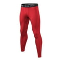 thumbnail image 1 of UTTOASFAY Mens Pants Men'S Sports Stretch Leggings Trousers Breathable Quick-Drying Wicking Fitness Pants Red 6(M), 1 of 3