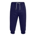 thumbnail image 1 of LoyisViDion Mens Pants Clearance Summer Men Gym Workout Jogging Shorts Pants Fit Elastic Casual Sportswear Blue 10(XXL), 1 of 4