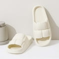 thumbnail image 1 of LoyisViDion Sandals Women Dressy,Women Men Slippers Home Couple Shoes Indoor Outside Soft Soled Slippers New Home Essentials White 6(36-37), 1 of 3