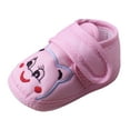 thumbnail image 1 of LoyisViDion Toddler Shoes Clearance Baby Girl Boy Soft Shoes Sole Cartoon Anti-Slip Shoes Toddler Shoes Pink 0-6 Month, 1 of 4