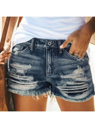 Women\'s Blue Jean Shorts