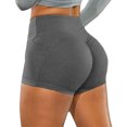 thumbnail image 1 of LoyisViDion Woman Pants Clearance Womens Stretch Yoga Pants Leggings Fitness Running Gym Sports Short Active Pants Dark Gray 6(M), 1 of 3