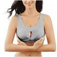 thumbnail image 1 of HWRETIE Women's Breathable Sleep Yoga Bra,Comfortable Everyday Underwear for Lounge and Exercise, 1 of 7
