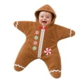 thumbnail image 1 of Loyni 0-3 Months Christmas Star Shape Hooded Swaddle Sack Unisex Xmas Print Baby Sleeping Bag Newborn Fleece Wearable Blanket Gift for Holiday Party, 1 of 8