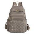 thumbnail image 1 of Loyni Small Backpack Purse for Women Nylon Quilted Mini Daypack Lightweight Top Handle Satchel Shoulder Bag Crossbody Handbag for Ladies, 1 of 6