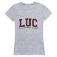 thumbnail image 1 of Loyola Chicago Ramblers Game Day Womens T-Shirt - Heather Grey, XX-Large, 1 of 2