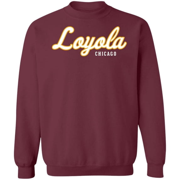 Loyola Hoops Crewneck Sweatshirt