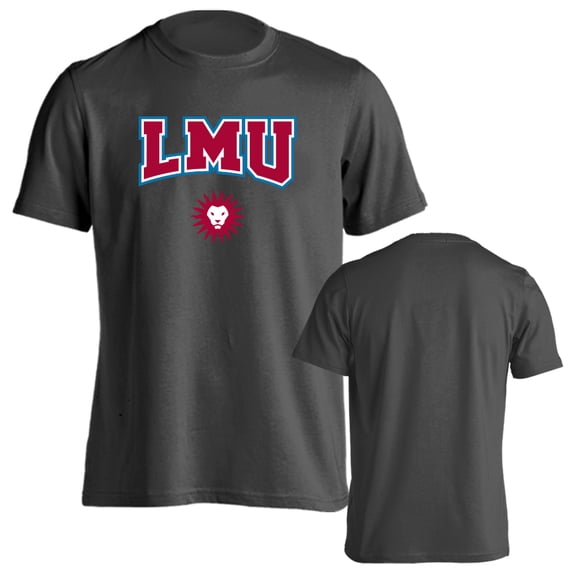 Loyola Marymount University Lions Classic Arch with Mascot Short Sleeve T-Shirt