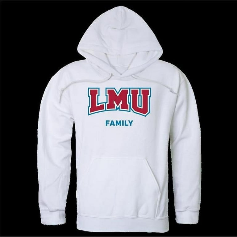 Loyola Marymount University Lions Family Hoodie, White Large
