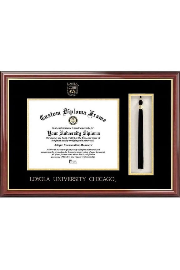 NCAA Tassel Box and Diploma Picture Frame