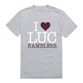 thumbnail image 1 of Loyola University Chicago I Love T-Shirt, Heather Grey - Extra Large, 1 of 1