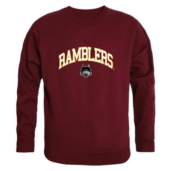 Loyola University Chicago Men Campus Crewneck Sweatshirt, Maroon White - Extra Large
