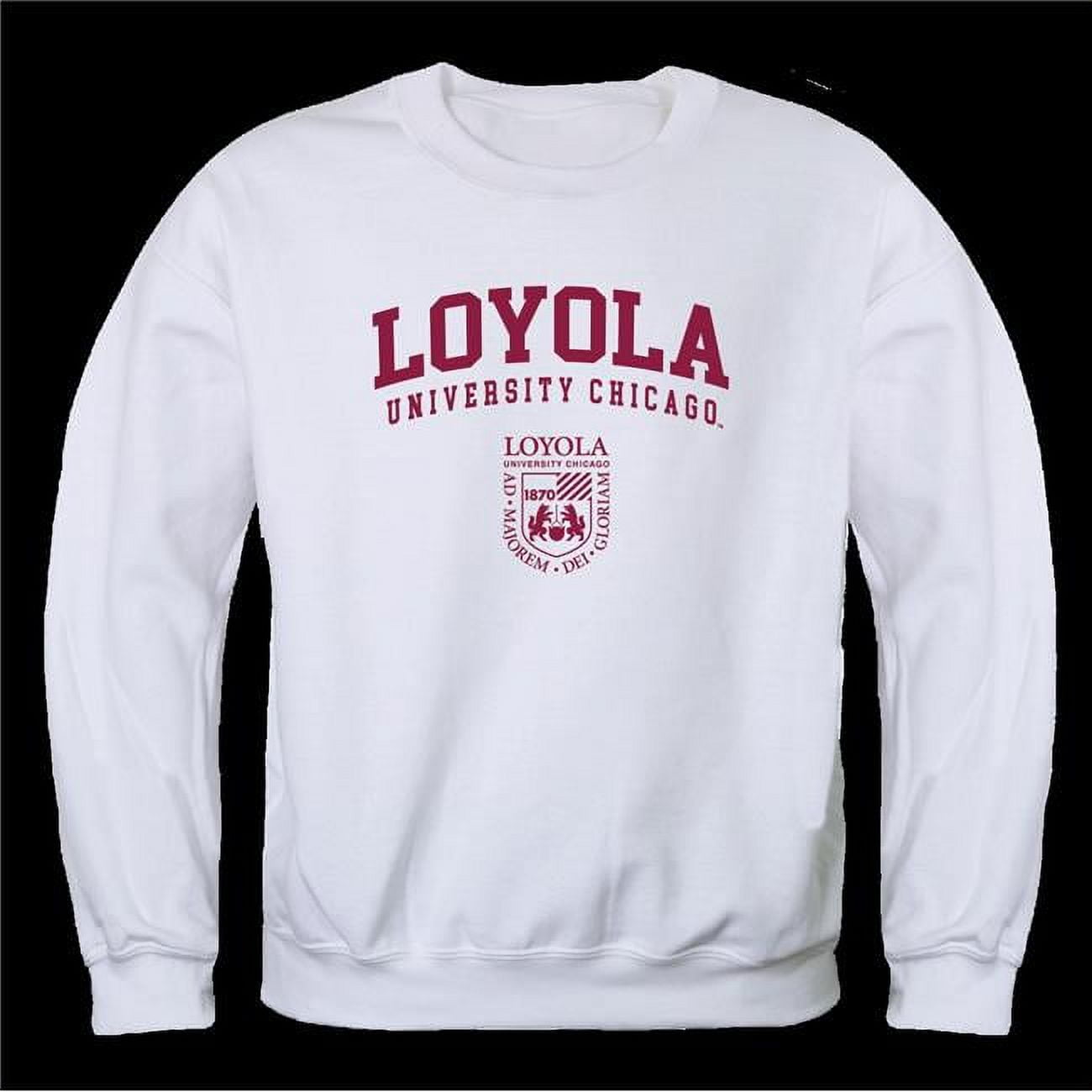 Loyola University, Chicago Ramblers Seal Crewneck Sweatshirt, White - 2XL -  Walmart.com