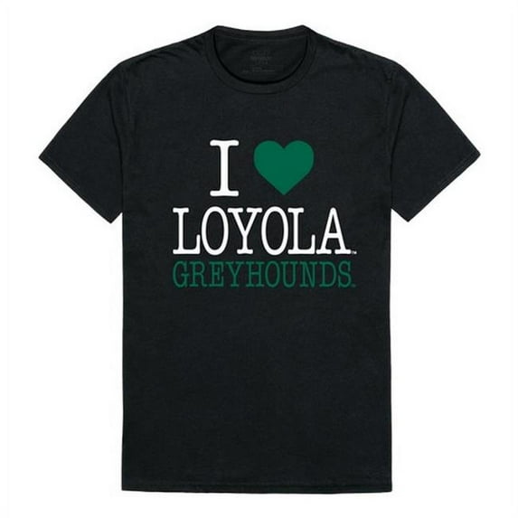 Loyola University Maryland I Love T-Shirt, Black - 2XL