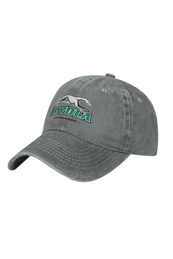 Loyola University Maryland Logo Hat Adjustable Baseball Cap Cotton Cowboy Hat, Fashionable For Man Woman