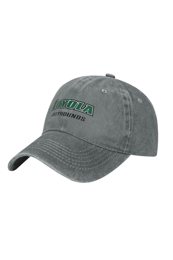 Loyola University Maryland Logo Hat Adjustable Baseball Cap Cotton Cowboy Hat, Fashionable For Man Woman