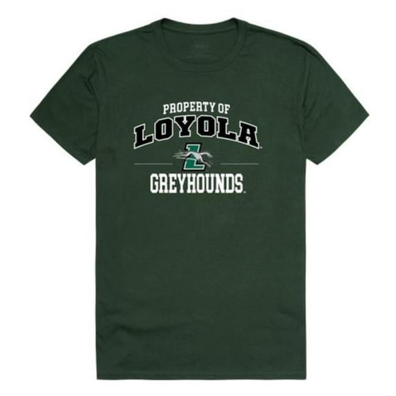 Loyola University Maryland Property T-Shirt, Forest White - Small